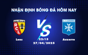 lens auxerre 27 04 ligue 1