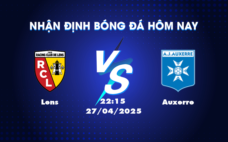 lens auxerre 27 04 ligue 1