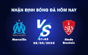 marseille stade brestois 28 04 ligue 1