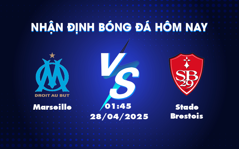 marseille stade brestois 28 04 ligue 1
