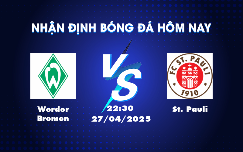 werder bremen st pauli 27 04 bundesliga
