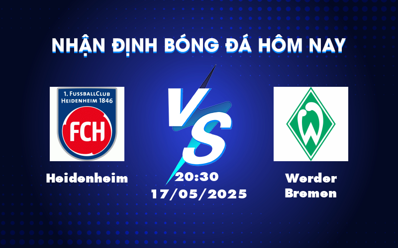 heidenheim werder bremen 17 05 bundesliga
